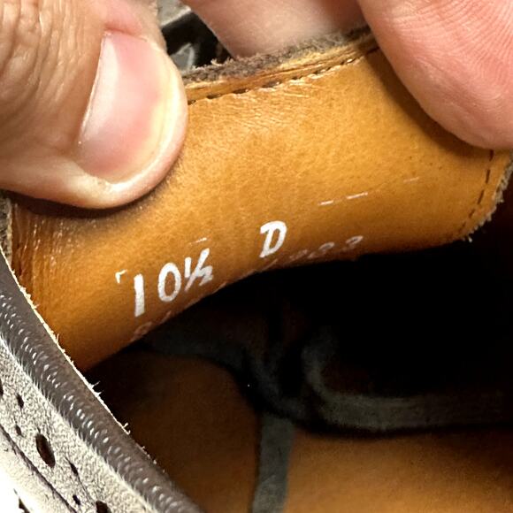VERY GOOD Ralph Lauren x Allen Edmonds Sanderson Burnished Wingtip Made USA 10.5 main image 10